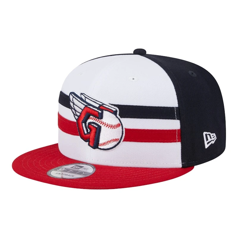 Cleveland Guardians Navy 2025 Batting Practice New Era 9FIFTY Snapback Hat