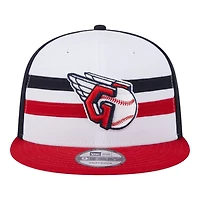 Cleveland Guardians Navy 2025 Batting Practice New Era 9FIFTY Snapback Hat
