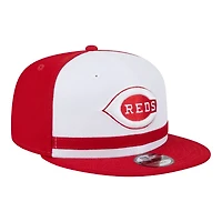 Cincinnati Reds Red 2025 Batting Practice New Era 9FIFTY Snapback Hat