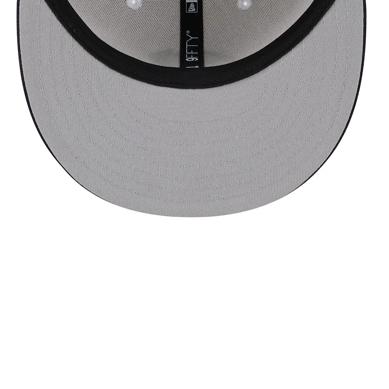 Atlanta Braves Navy 2025 Batting Practice New Era 9FIFTY Snapback Hat