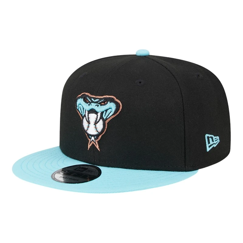 Arizona Diamondbacks Black and Teal 2025 Batting Practice New Era 9FIFTY Snapback Hat