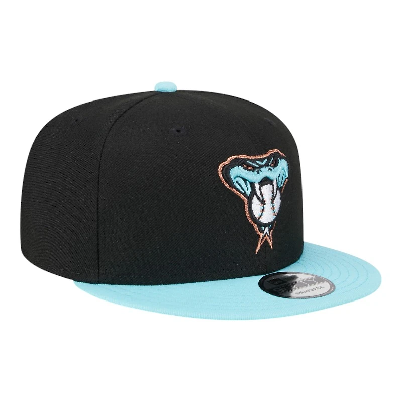 Arizona Diamondbacks Black and Teal 2025 Batting Practice New Era 9FIFTY Snapback Hat