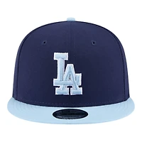 Los Angeles Dodgers Navy and Icy Blue Color Pack New Era 9FIFTY Snapback Hat