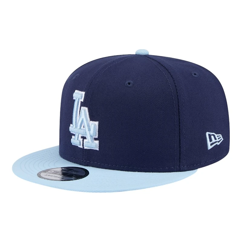 Los Angeles Dodgers Navy and Icy Blue Color Pack New Era 9FIFTY Snapback Hat