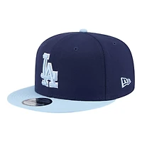 Los Angeles Dodgers Navy and Icy Blue Color Pack New Era 9FIFTY Snapback Hat