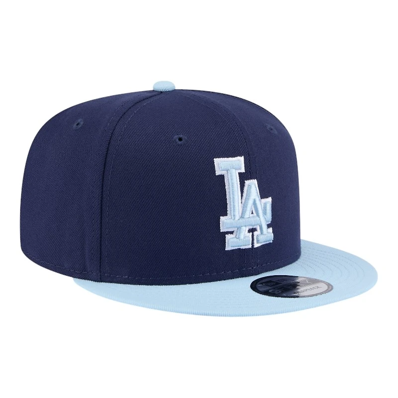 Los Angeles Dodgers Navy and Icy Blue Color Pack New Era 9FIFTY Snapback Hat
