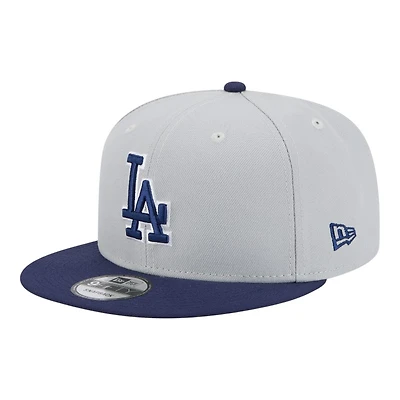 Los Angeles Dodgers Gray and Navy Color Pack New Era 9FIFTY Snapback Hat