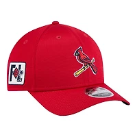 St. Louis Cardinals Red 2025 Spring Training Patch New Era 9FORTY M-Crown Adjustable Hat