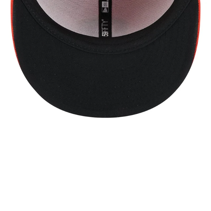 Kids Houston Astros Orange 2025 Spring Training New Era 59FIFTY Fitted Hat