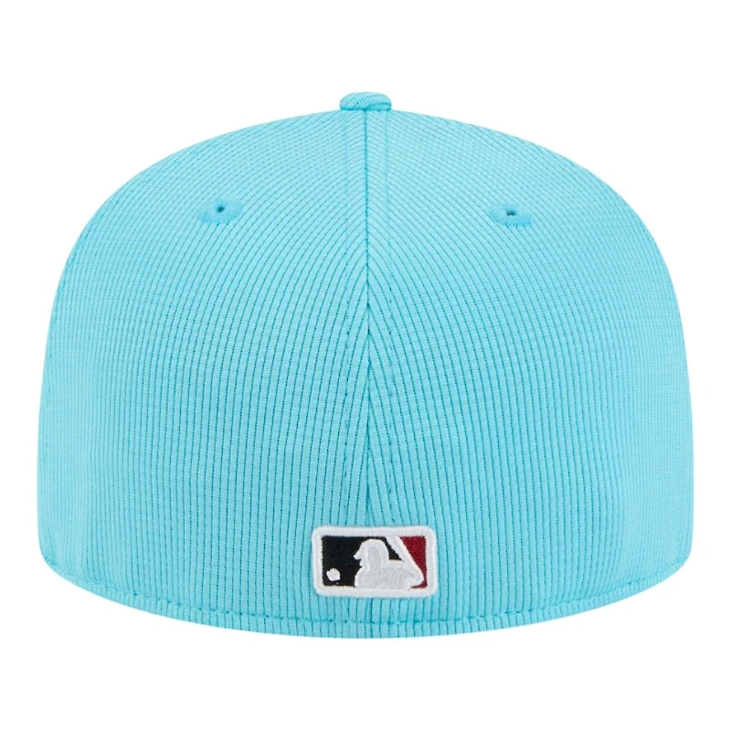 Kids Arizona Diamondbacks Teal 2025 Spring Training New Era 59FIFTY Fitted Hat