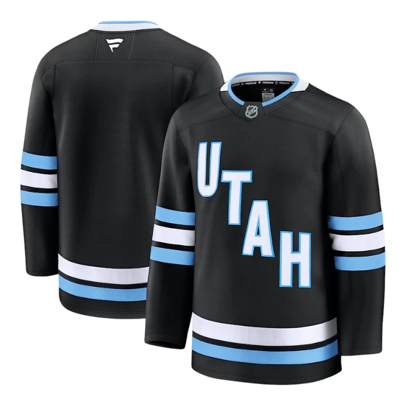 Utah Hockey Club Black Fanatics NHL Home Premium Jersey