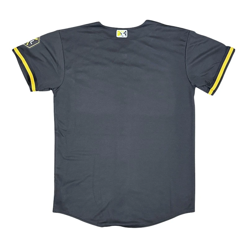 Youth Salt Lake Bees Black MiLB Baseball Jersey