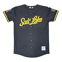 Youth Salt Lake Bees Black MiLB Baseball Jersey