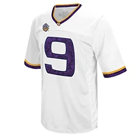 LSU Tigers Joe Burrow White Original Retro Brand NCAA College Jersey
