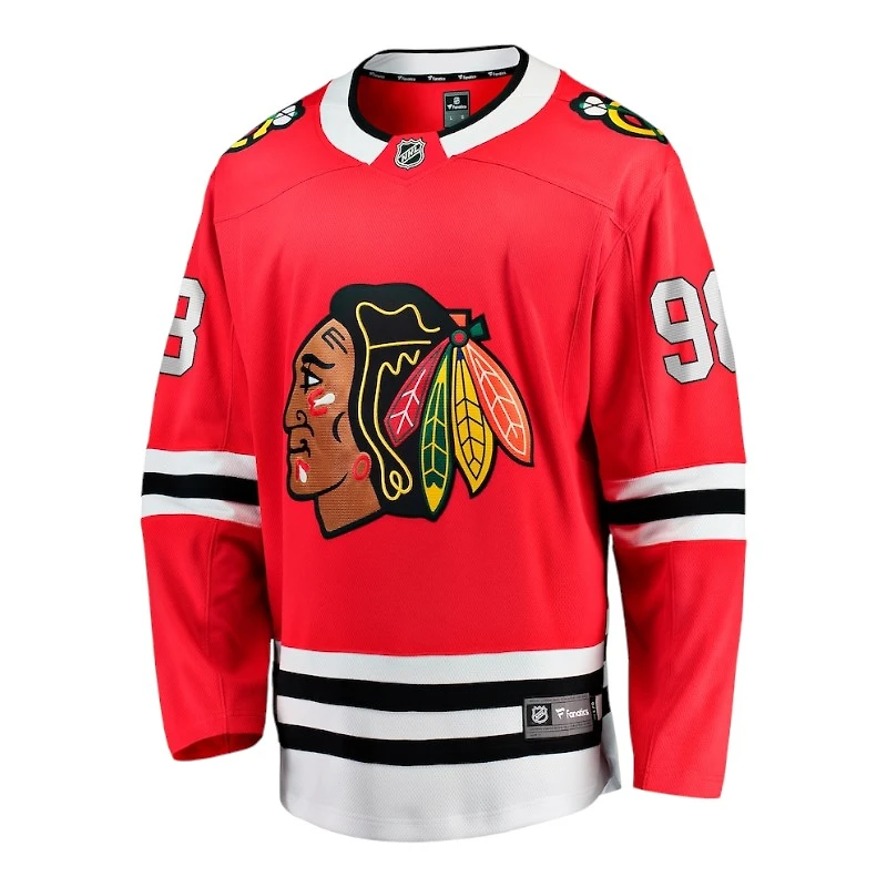 Chicago Blackhawks Connor Bedard Red Home NHL Breakaway Player Jersey