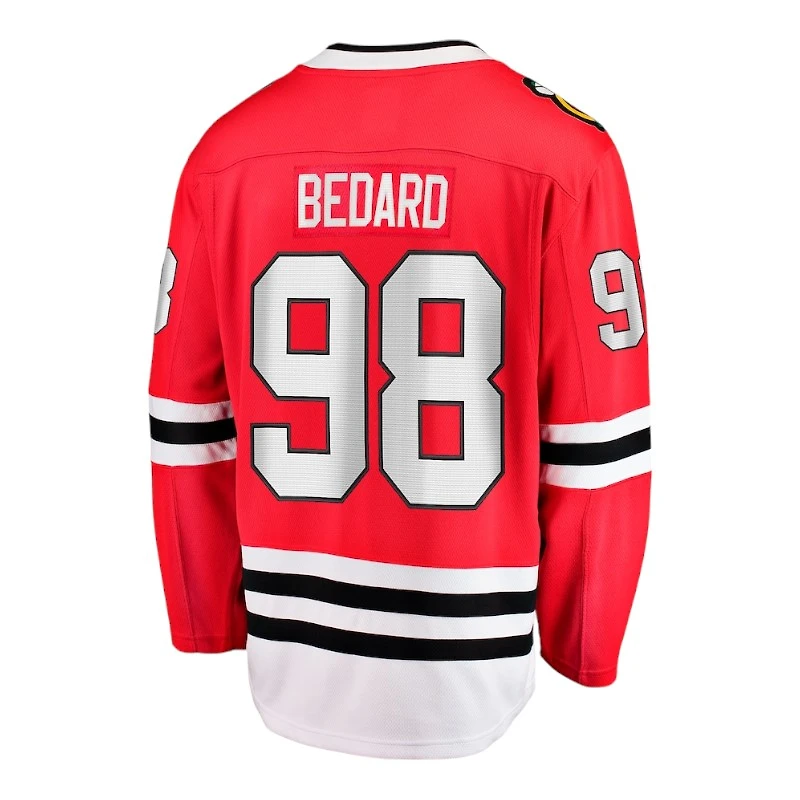 Chicago Blackhawks Connor Bedard Red Home NHL Breakaway Player Jersey