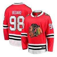 Chicago Blackhawks Connor Bedard Red Home NHL Breakaway Player Jersey