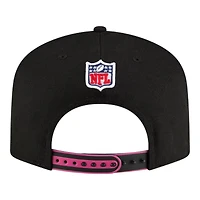 Philadelphia Eagles Black Super Bowl LIX Champions Parade New Era 9FIFTY A-Frame Snapback Hat