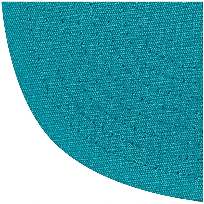 Charlotte Hornets White and Purple Mitchell & Ness NBA Hardwood Classic Snapback Hat