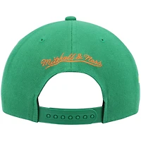 Charlotte Hornets Greem 5th Anni Patch Mitchell & Ness NBA Snapback Hat