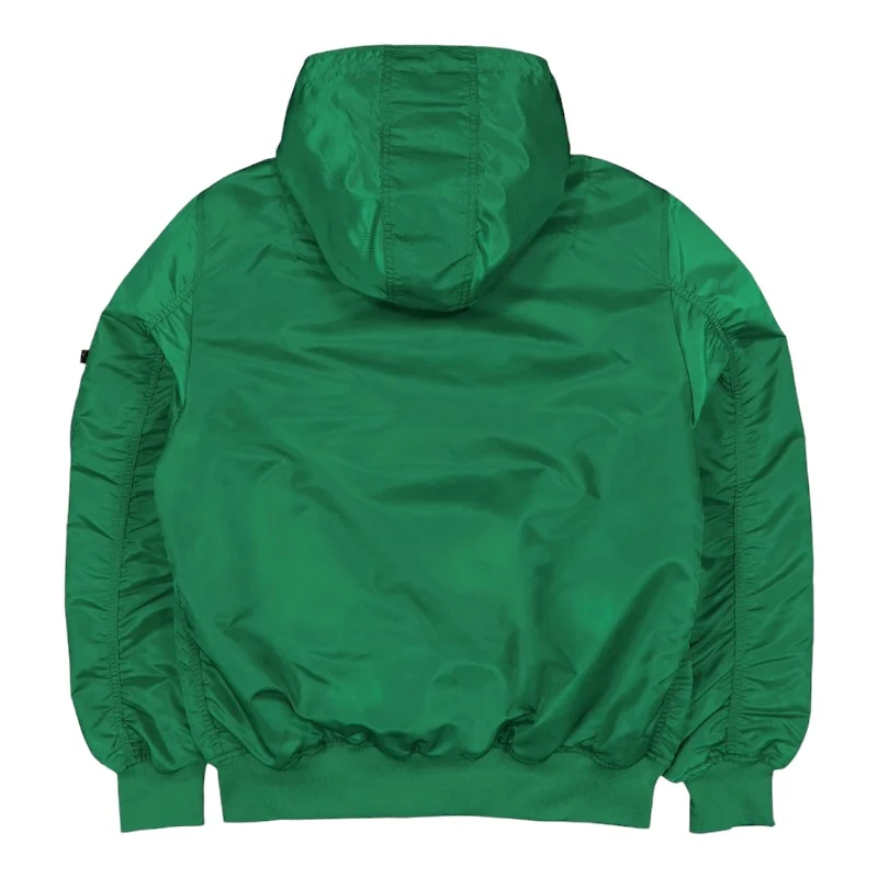 Philadelphia Eagles x Alpha Industries New Era Historic Kelly Green L-2B Bomber Jacket
