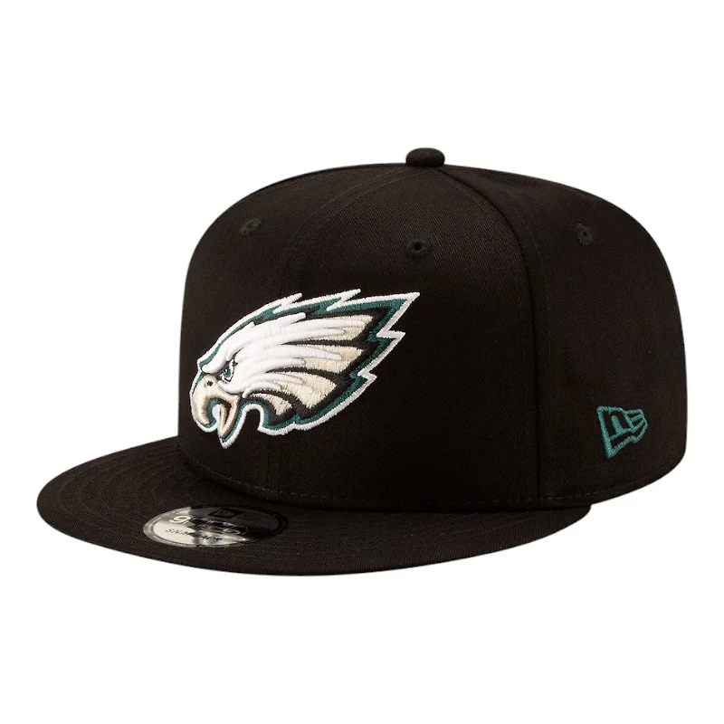 Philadelphia Eagles Black Super Bowl LIX Champions Patch New Era 9FIFTY Snapback Hat