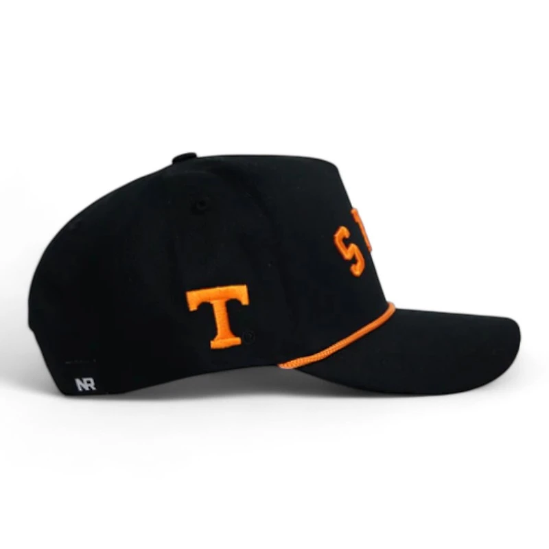 Tennessee Volunteers Black No Rivals Upside Down VOLS Snapback Hat