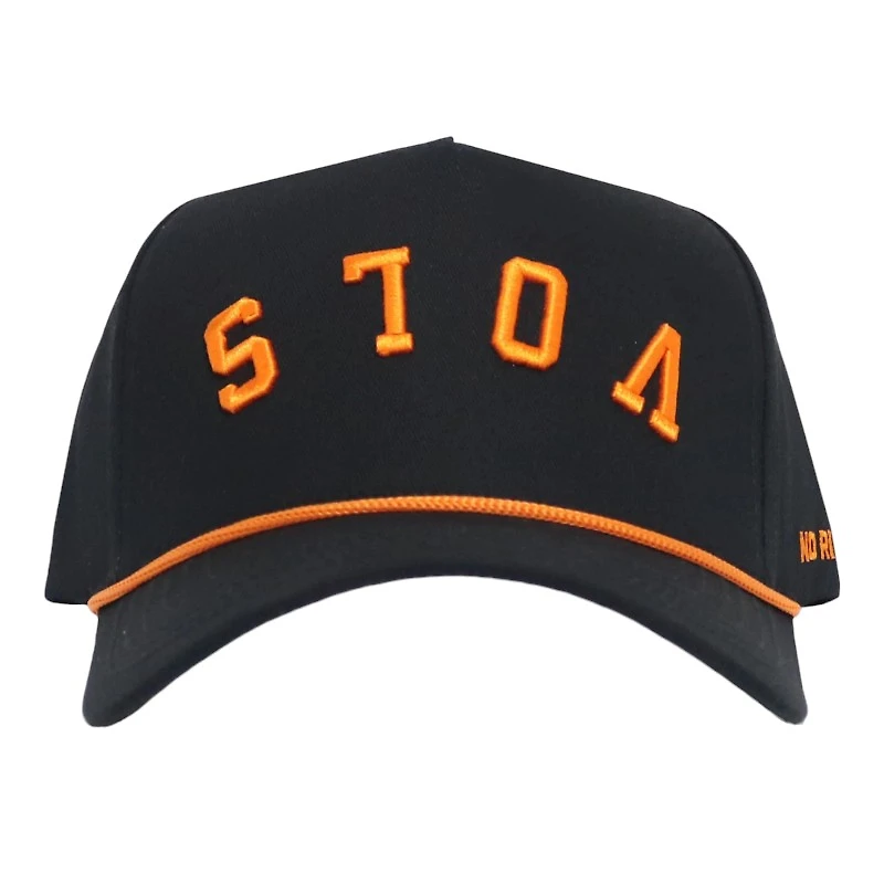 Tennessee Volunteers Black No Rivals Upside Down VOLS Snapback Hat