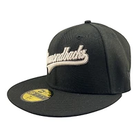 Arizona Diamondbacks Black Script 25th Anni Patch Pink UV New Era 59FIFTY Fitted Hat