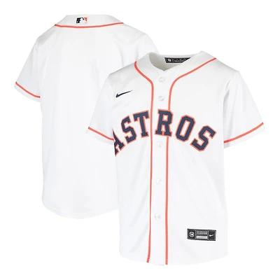 Youth Houston Astros Blank Team Nike White Home Jersey