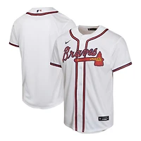 Youth Atlanta Braves Blank Team Nike White Home Jersey