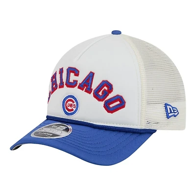 Chicago Cubs White and Blue with Rope New Era 9FORTY M-Crown Adjustable Hat