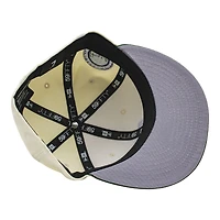 Minnesota Twins Cream and Green 60th Anniversary Patch Grey UV New Era 59Fifty Fitted Hat