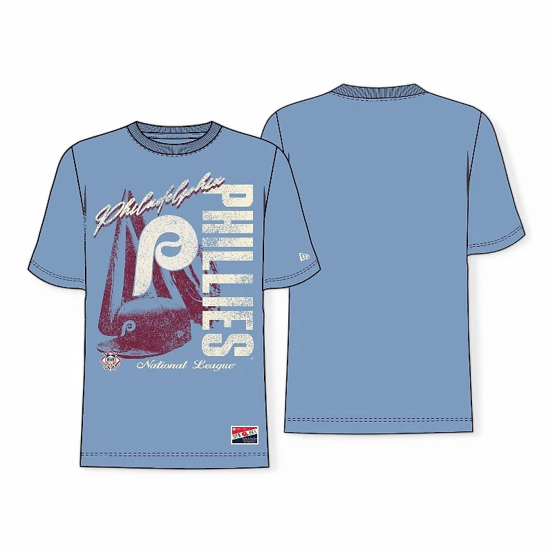 Philadelphia Phillies Light Blue National League New Era T-Shirt