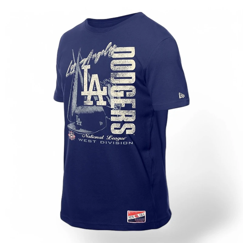 Los Angeles Dodgers Royal Blue National League West Divison New Era T-Shirt