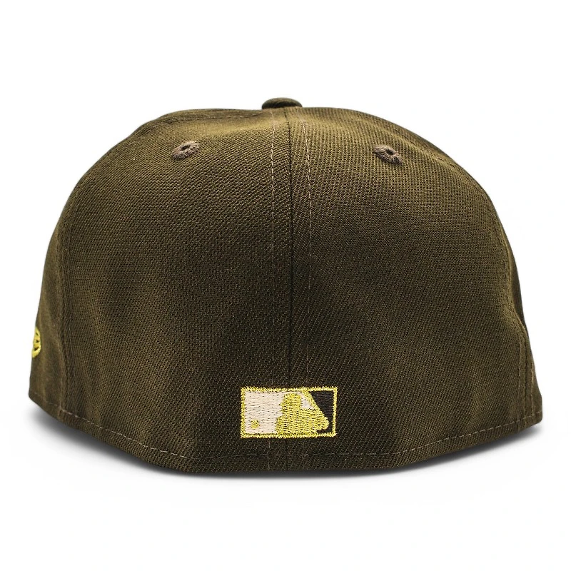 New York Yankees Brown 1939 World Series Patch Grey UV Era 59Fifty Fitted Hat