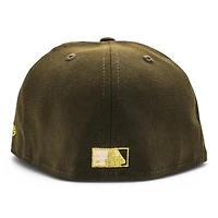 New York Yankees Brown 1939 World Series Patch Grey UV Era 59Fifty Fitted Hat