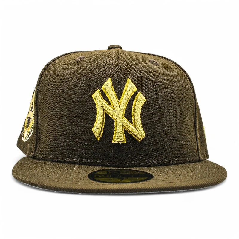 New York Yankees Brown 1939 World Series Patch Grey UV Era 59Fifty Fitted Hat
