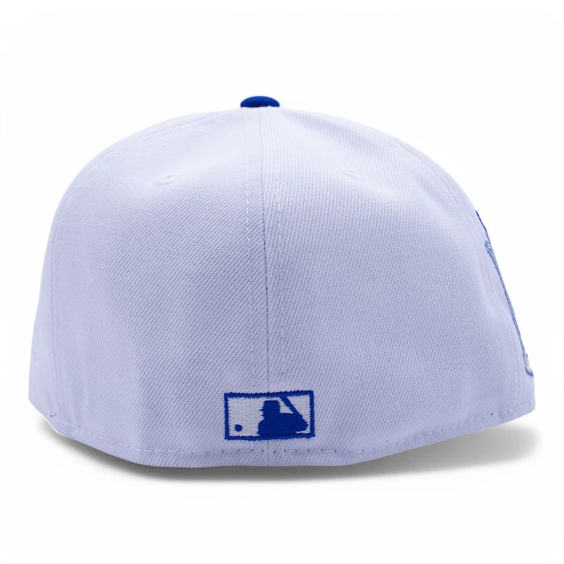 Detroit Tigers White and Royal 1999 All Star Game Patch Grey UV New Era 59Fifty Fitted Hat