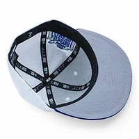 Detroit Tigers White and Royal 1999 All Star Game Patch Grey UV New Era 59Fifty Fitted Hat