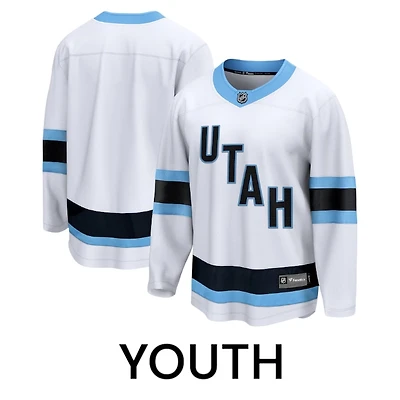 Youth Utah Hockey Club Blank White Breakaway NHL Jersey