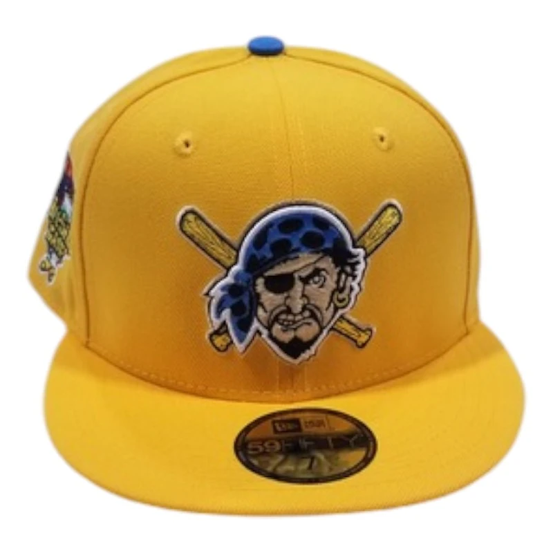Pittsburgh Pirates Yellow Gold 2006 ASG Patch Blue UV New Era 59FIFTY Fitted Hat
