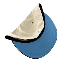 Los Angeles Dodgers Stone and Graphite 60th Anni Patch Icy Blue UV New Era 59FIFTY Fitted Hat