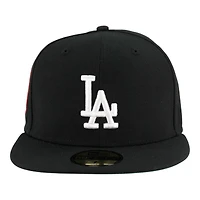 Los Angeles Dodgers Black "84 Olympic Pack" Green UV New Era 59FIFTY Fitted Hat