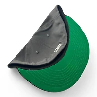 Los Angeles Dodgers Graphite and Black Script West Coast Classic Green UV New Era 59FIFTY Fitted Hat