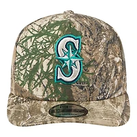 Seattle Mariners Realtree Camo Grey UV New Era 9FIFTY A-Frame Snapback Hat