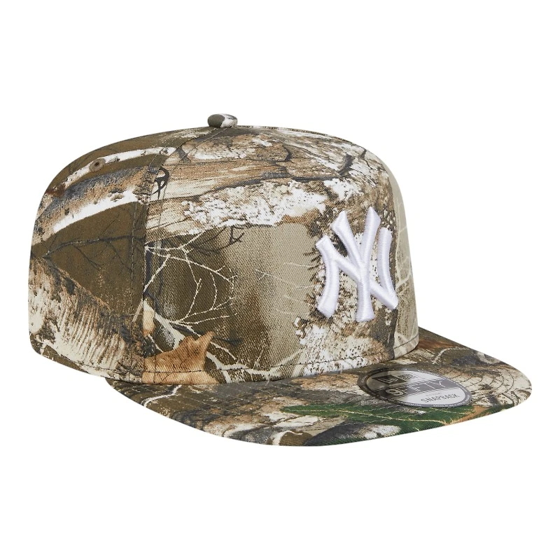 New York Yankees Realtree Camo Grey UV New Era 9FIFTY A-Frame Snapback Hat