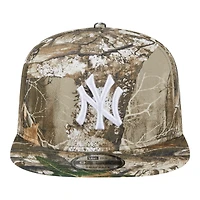 New York Yankees Realtree Camo Grey UV New Era 9FIFTY A-Frame Snapback Hat