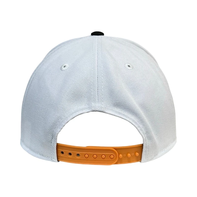 Tennessee Volunteers White and Black Double Script New Era 9SEVENTY Adjustable Hat