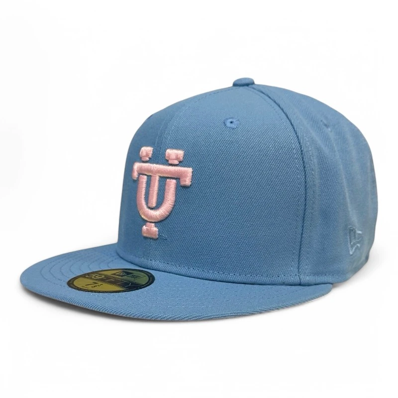 Tennessee Volunteers NCAA Blue and Pink Cotton Candy Team Logo Patch New Era 59FIFTY Fitted Hat